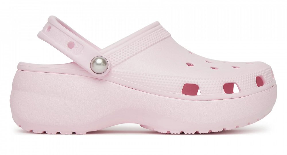 Crocs Classic Platform Pearl Cloq 211231-6ZW Pink Milk