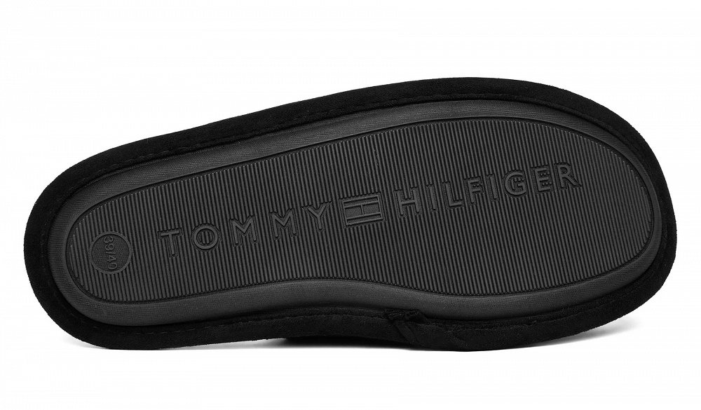 Tommy Hilfiger Γυναικείες Παντόφλες Σπιτιού FW0FW08853 BDS Μαύρο