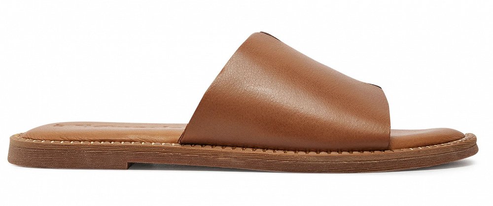 Tamaris Δερμάτινο Flat 1-27135-42 305 Cognac