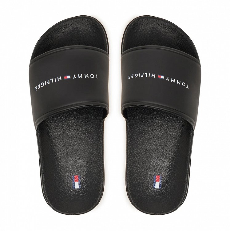 Tommy Hilfiger Pool Slide Παντόφλα T3X0-34403-1172 Μαύρο