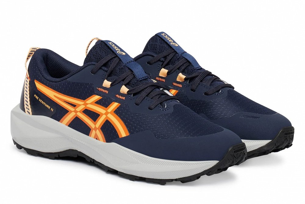 Asics Αθλητικό Παπούτσι Pre Venture 11 Gs 1014A378 Μπλέ