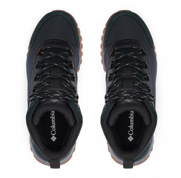 Columbia Ανδρικό Μποτάκι Burnsider™ Waterproof 2128821 010 Μαύρο