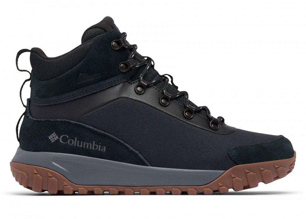 Columbia Ανδρικό Μποτάκι Burnsider™ Waterproof 2128821 010 Μαύρο