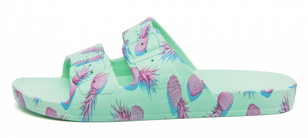 FREEDOM MOSES Ανατομικές Παντόφλες Pina Colada Mint