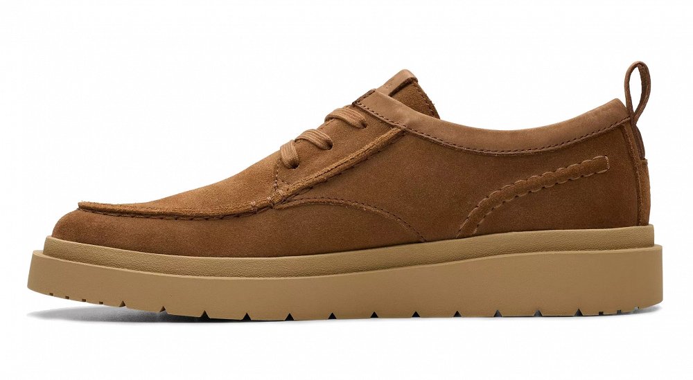 Clarks Polden Moc 26180865 Cola Suede