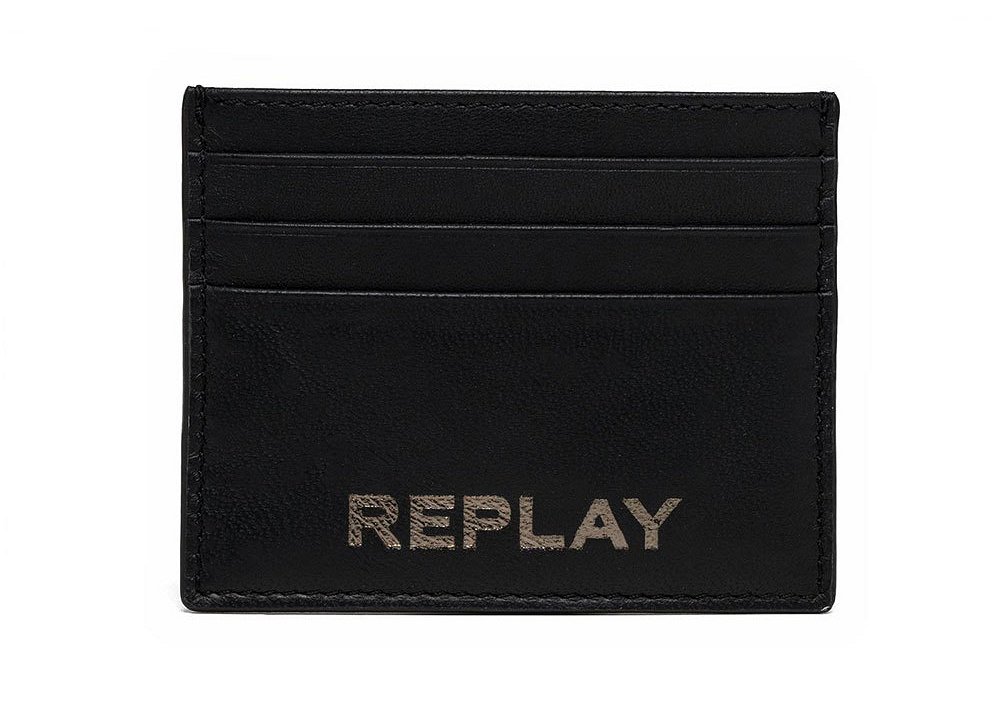 Replay Wallet And Keychain Set AM8024.000 A3000 098 Black