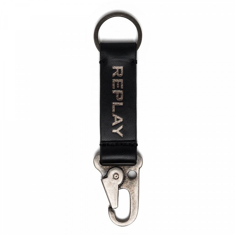 Replay Wallet And Keychain Set AM8024.000 A3000 098 Black