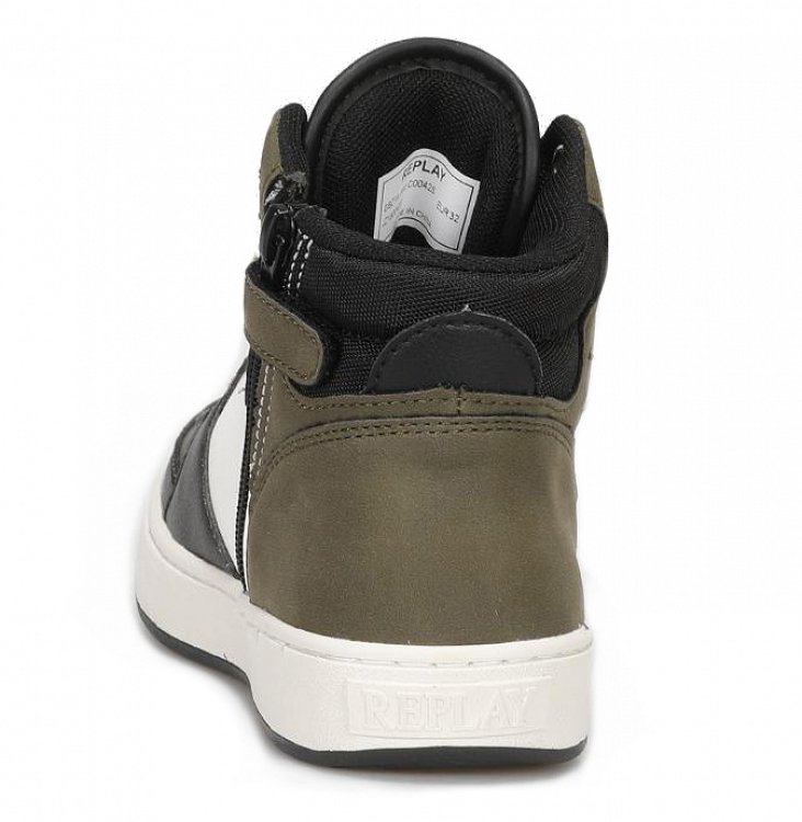 Replay Kids Cobra 6 Boy JZ190042S Black/Army Green
