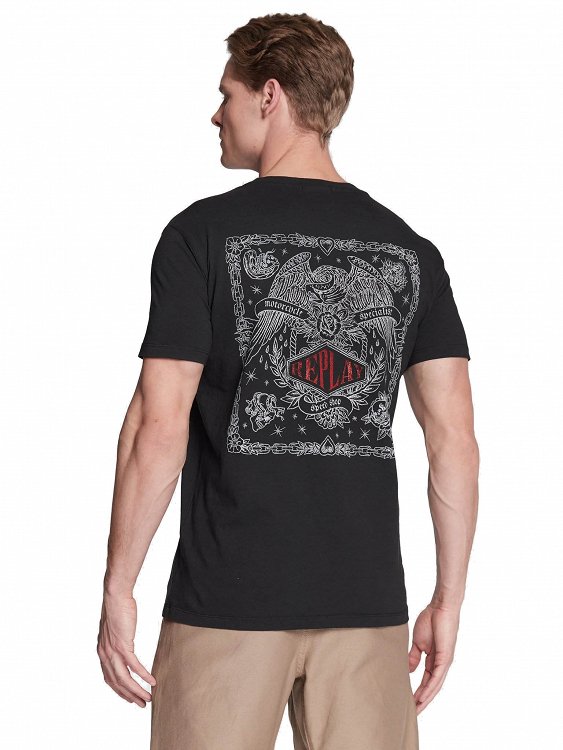 Replay Ανδρικό T-Shirt M6483.000 22662G 098 Black