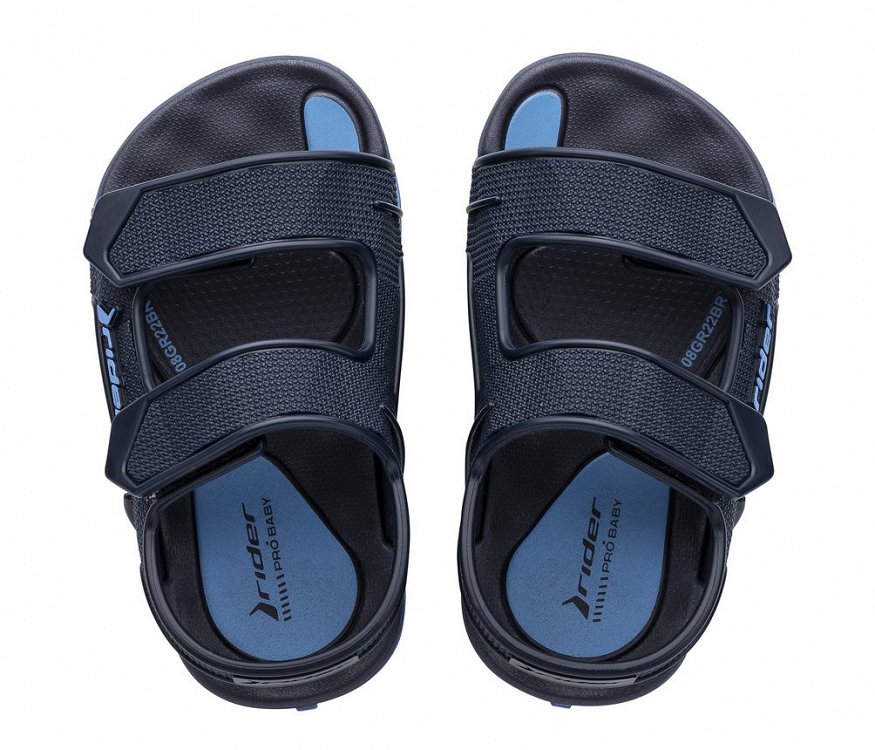 Rider Παιδικό Πέδιλο R Line Plus Papete BB 12149-AL218 Blue/Blue