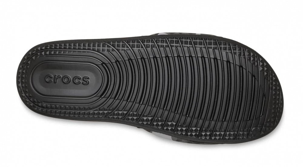 Crocs All Day Camouflage Slide 211863-097 Μαύρο