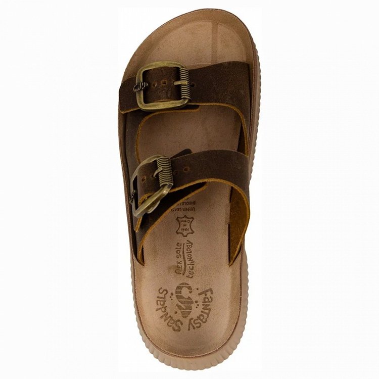 Fantasy Sandals Rochelle S2100 Brandy