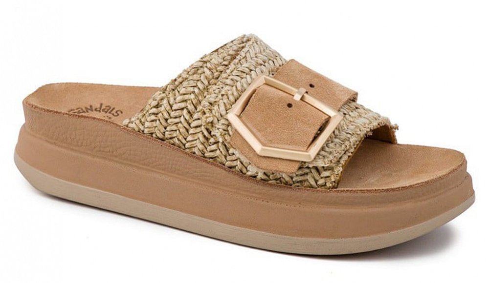 Fantasy Sandals Malfa S1101 Natural Raffia