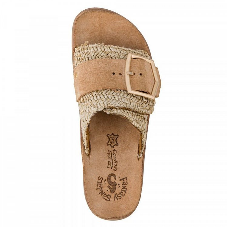 Fantasy Sandals Malfa S1101 Natural Raffia