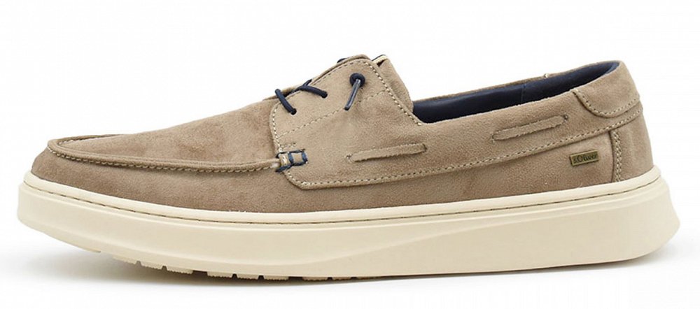 S.Oliver Ανδρικό Boat Shoe 2177740 8100 Μπεζ