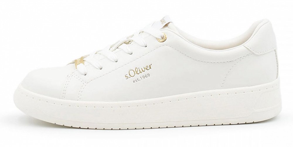 S.Oliver Γυναικείο Sneaker 2177817 0100 Λευκό