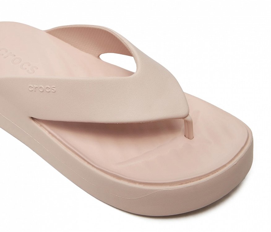 Crocs Getaway Platform Flip 209410 6UR Ροζ