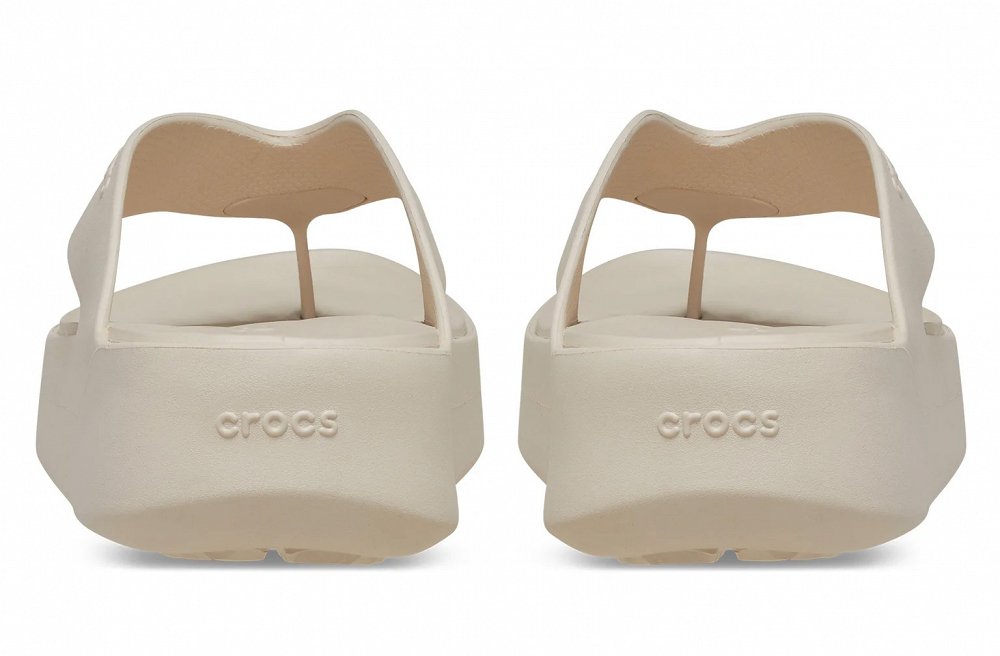 Crocs Getaway Platform Flip 209410 160 Μπεζ
