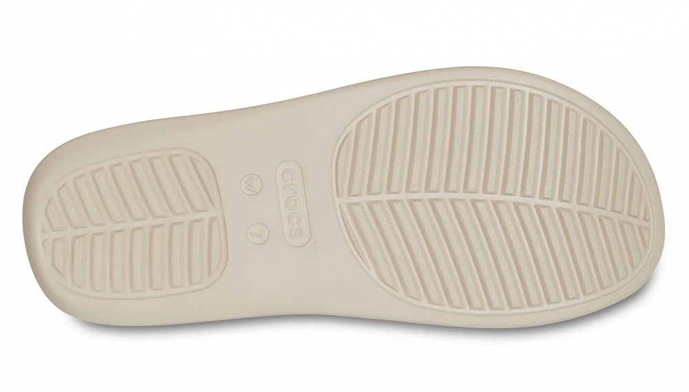 Crocs Getaway Platform Flip 209410 160 Μπεζ