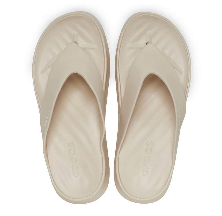 Crocs Getaway Platform Flip 209410 160 Μπεζ