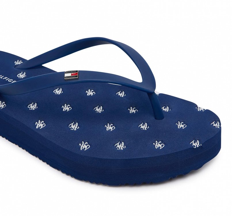 Tommy Hilfiger Γυναικεία Σαγιονάρα FW0FW09199 C7G Μπλε