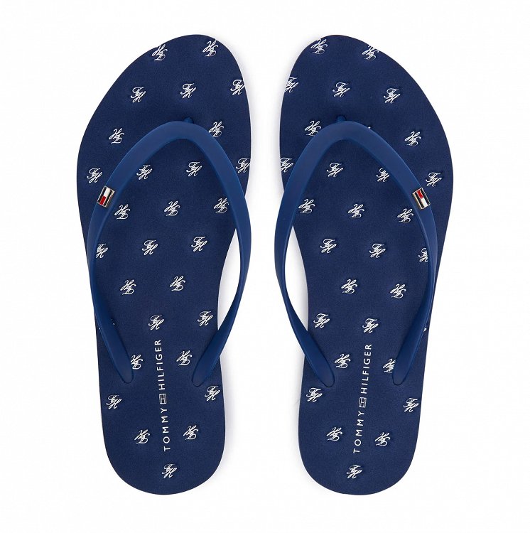 Tommy Hilfiger Γυναικεία Σαγιονάρα FW0FW09199 C7G Μπλε