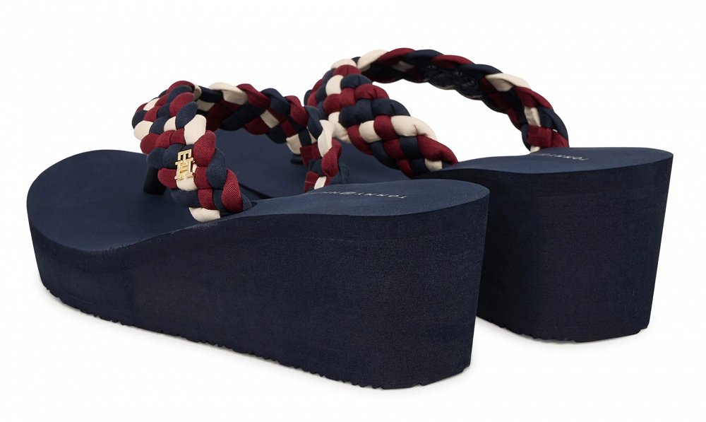 Tommy Hilfiger Γυναικεία Σαγιονάρα FW0FW09198 0GY Μπλε