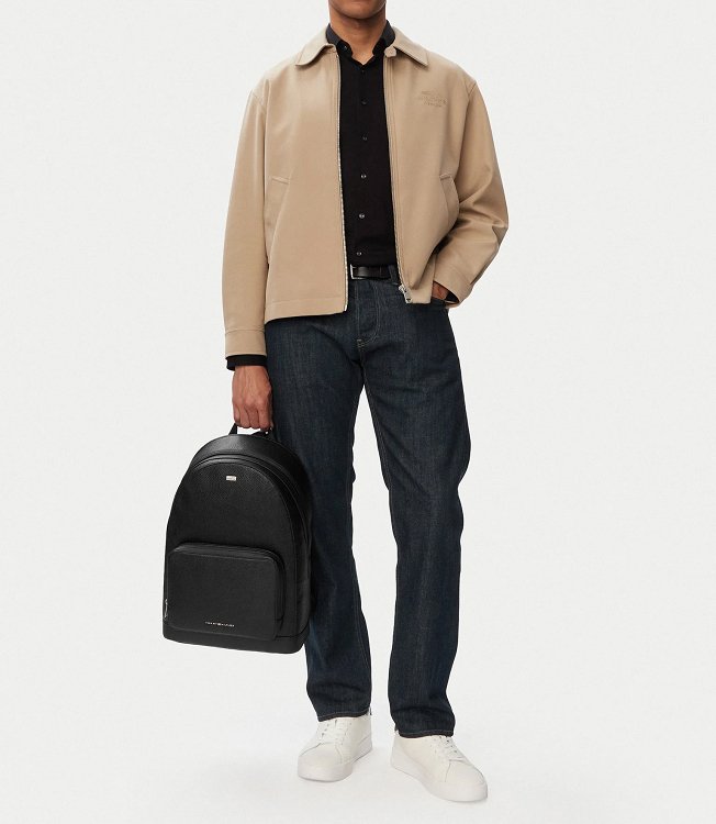 Tommy Hilfiger Ανδρικό Backpack AM0AM14431 BDS Μαύρο