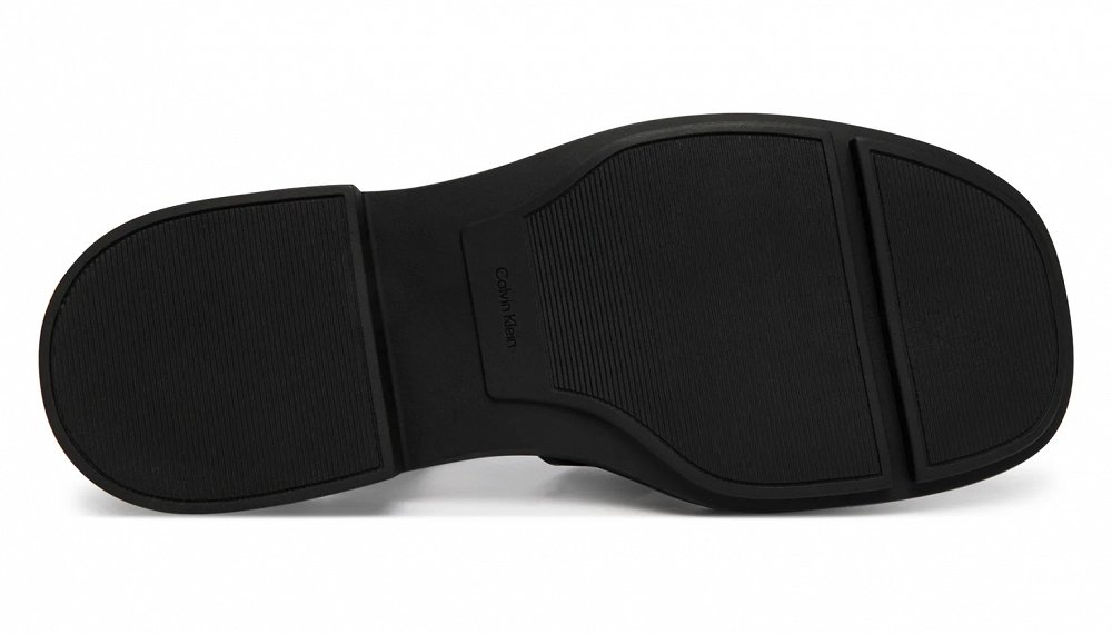 Calvin Klein Σανδάλια Chunky Sandal Fisherm Lth HW0HW02904 Μαύρο