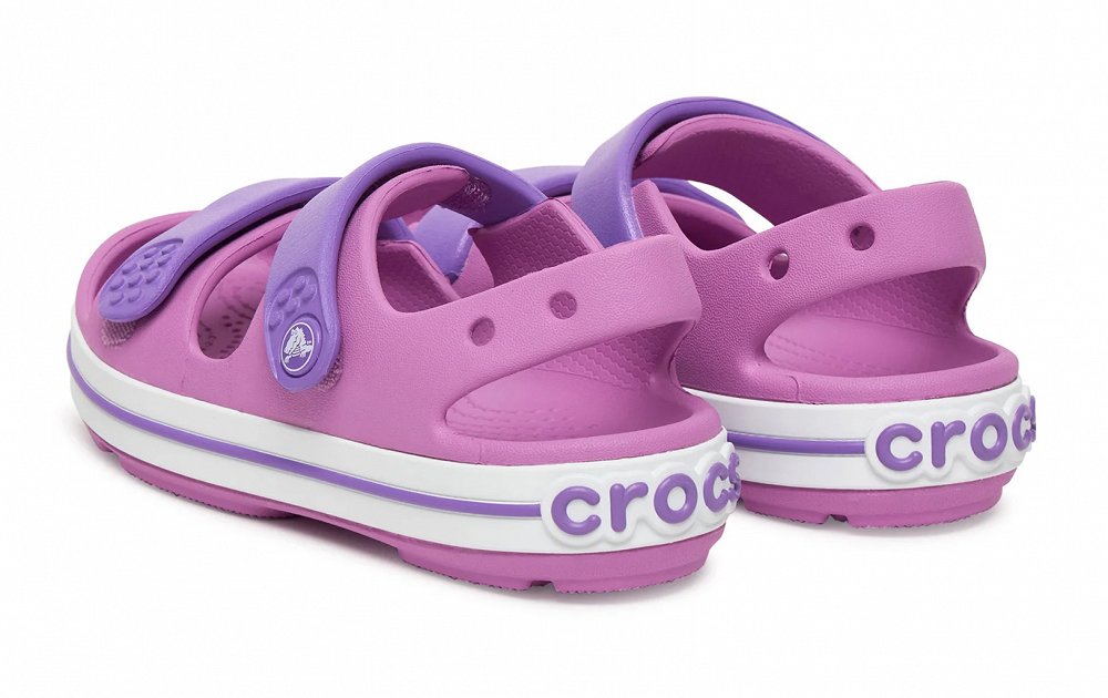 Crocs Παιδικό Πέδιλο Crocband™ Cruiser Sandal 209423 6WQ Ροζ