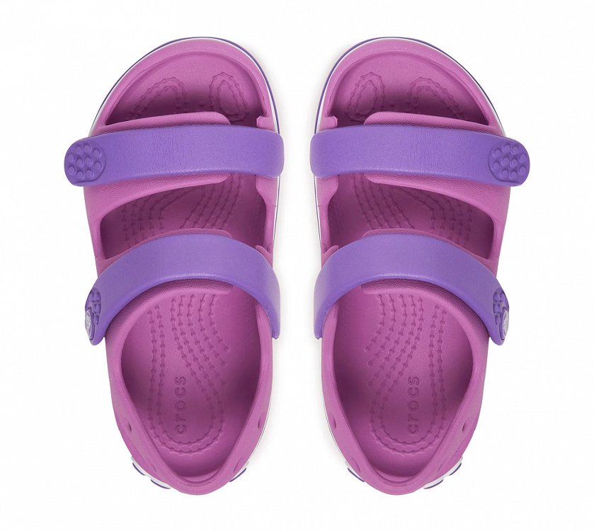 Crocs Παιδικό Πέδιλο Crocband™ Cruiser Sandal 209423 6WQ Ροζ