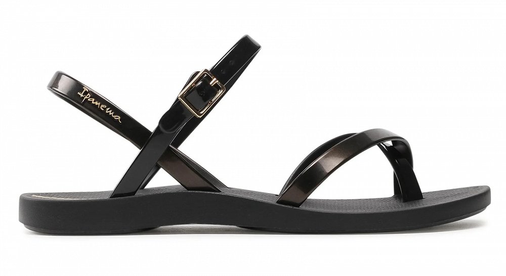 Ipanema Fashion Sand VIII Fem 82842-21112 Black/Gold Black