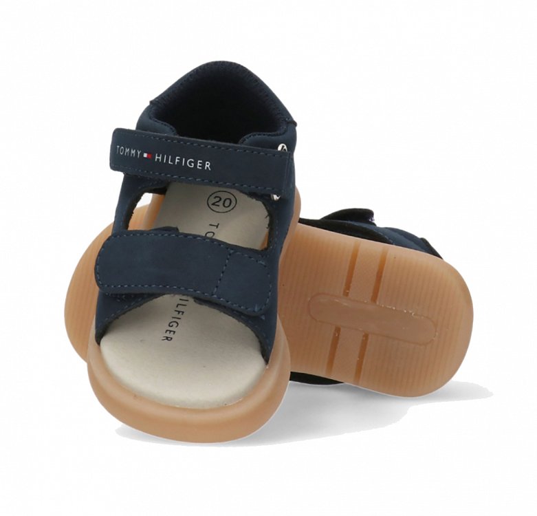 Tommy Hilfiger Kids Πέδιλο Για Αγόρια T1B2-34382-0315 Μπλε