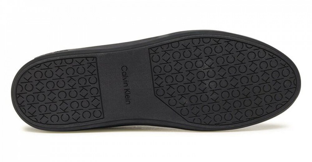 Calvin Klein Low Top Lace Up Lth Mix HM0HM00851 0GJ Triple Black 