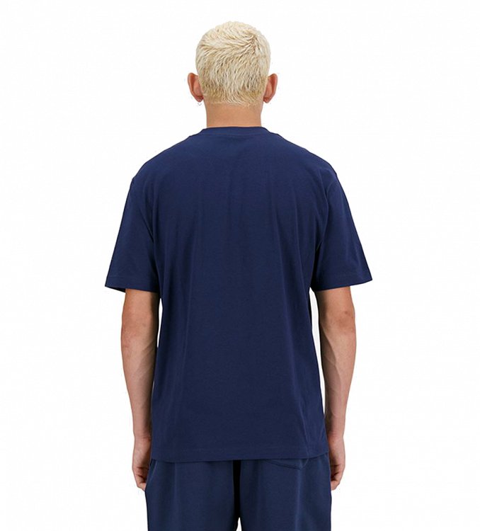 New Balance Ανδρικό Sport Essentials Cotton T-Shirt MT41509 Μπλε