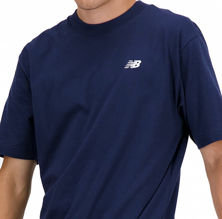New Balance Ανδρικό Sport Essentials Cotton T-Shirt MT41509 Μπλε