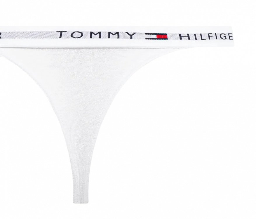 Tommy Hilfiger Σετ 3 Στρίνγκ Τάνγκα UW0UW05757 0WA Γκρι/Μαύρο/Λευκό