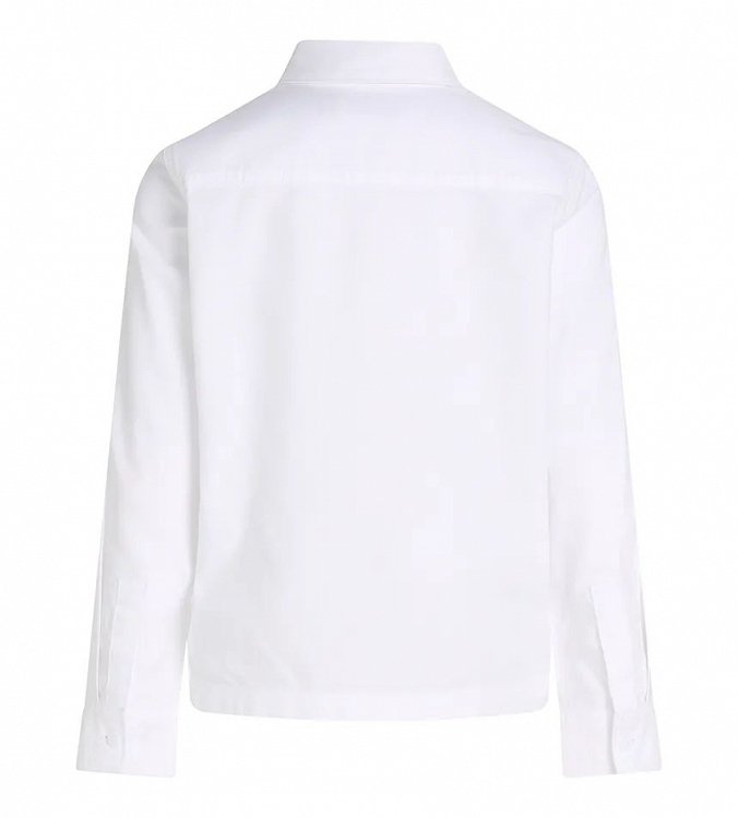 Calvin Klein Παιδικό Πουκάμισο Για Αγόρια IB0IB02392 YAF Λευκό