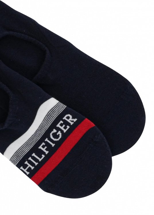 Tommy Hilfiger Σετ 2 Ζευγάρια Κοντές Κάλτσες 701232938 004 Μπλε