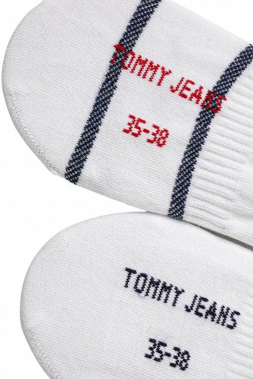 Tommy Hilfiger Σετ 2 Ζευγάρια Κοντές Κάλτσες 701232733 001 Λευκό
