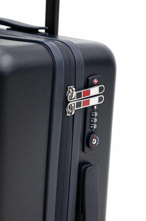 Tommy Hilfiger Th Cabin Size Suitcase AU0AU01973 DW6 Μπλε