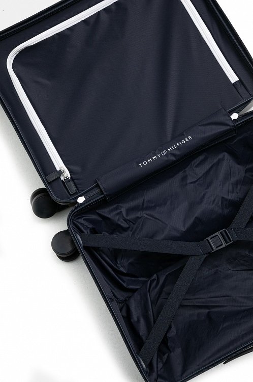 Tommy Hilfiger Th Cabin Size Suitcase AU0AU01973 DW6 Μπλε