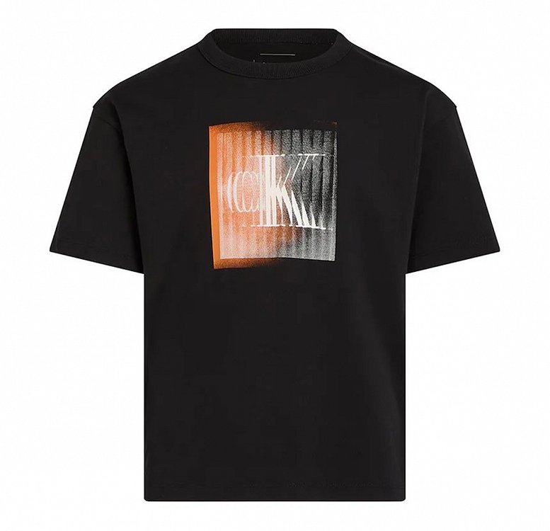 Calvin Klein Παιδικό T-Shirt IB0IB02356 BEH Μαύρο