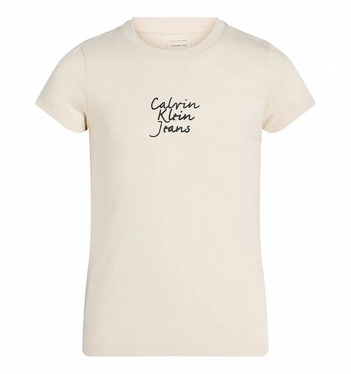 Calvin Klein Παιδικό T-Shirt IG0IG02805 CKS Μπεζ