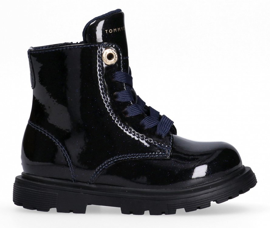 Tommy Hilfiger Παιδικό Μποτάκι Για Κορίτσια T1A5-34005-1237 800 Μπλε