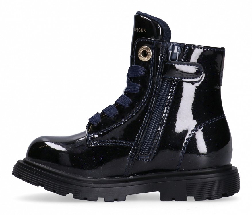 Tommy Hilfiger Παιδικό Μποτάκι Για Κορίτσια T1A5-34005-1237 800 Μπλε