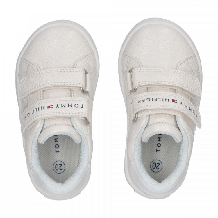 Tommy Hilfiger Παιδικό Sneaker T1A9-33726-0375 Λευκό
