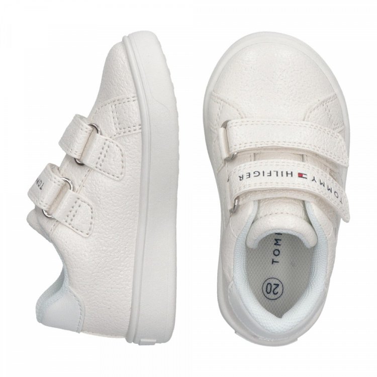 Tommy Hilfiger Παιδικό Sneaker T1A9-33726-0375 Λευκό