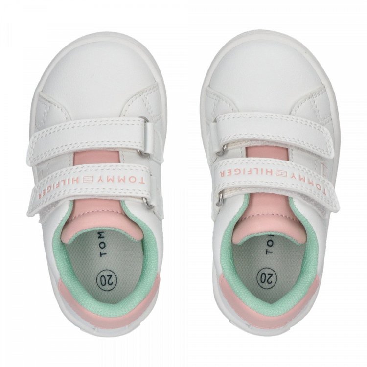 Tommy Hilfiger Παιδικό Sneaker T1A9-33727-1355 Λευκό
