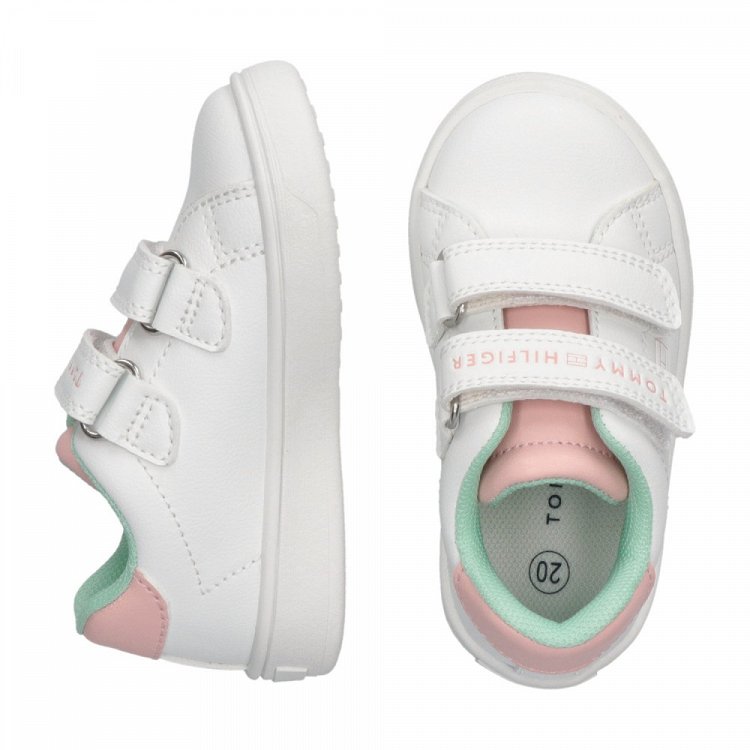 Tommy Hilfiger Παιδικό Sneaker T1A9-33727-1355 Λευκό